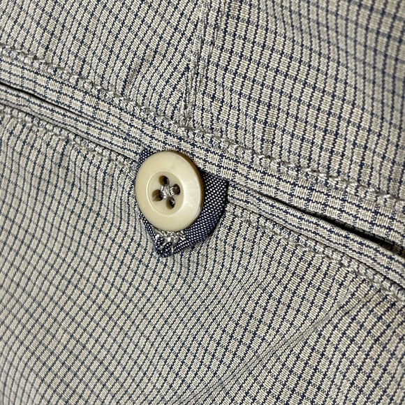 Carbon2cobalt Men's Plaid Patterned Cotton Shorts Casual Summer Size 35 122014 - Picture 4 of 10